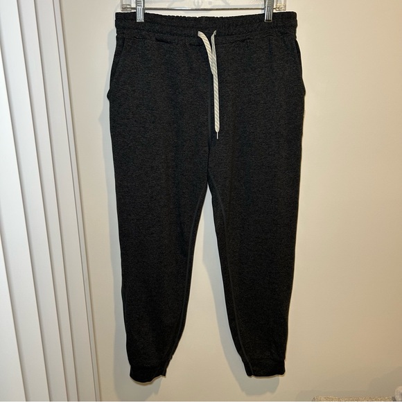 Vuori Performance Jogger Sweatpants Charcoal Heather Size Medium - Picture 3 of 11